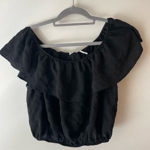 Urban Outfitters off shoulder ruffle top